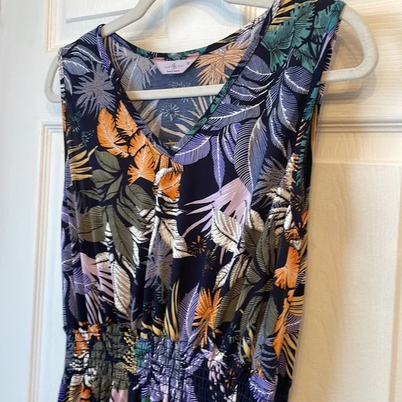 FLORAL PRINT MAXI DRESS - Picture 3 of 6